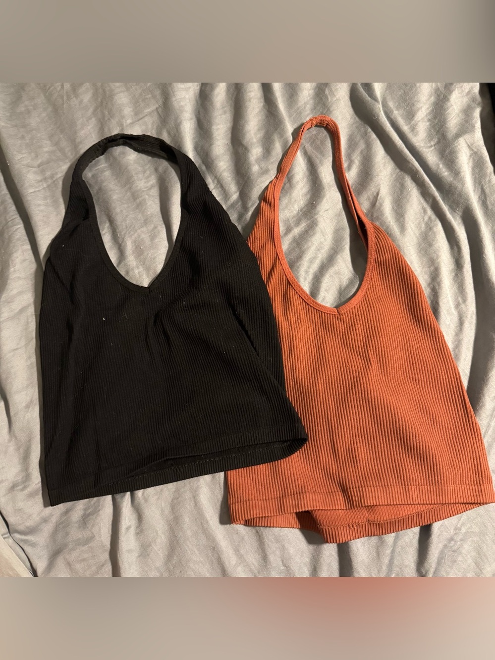 UO Seamless halter tops